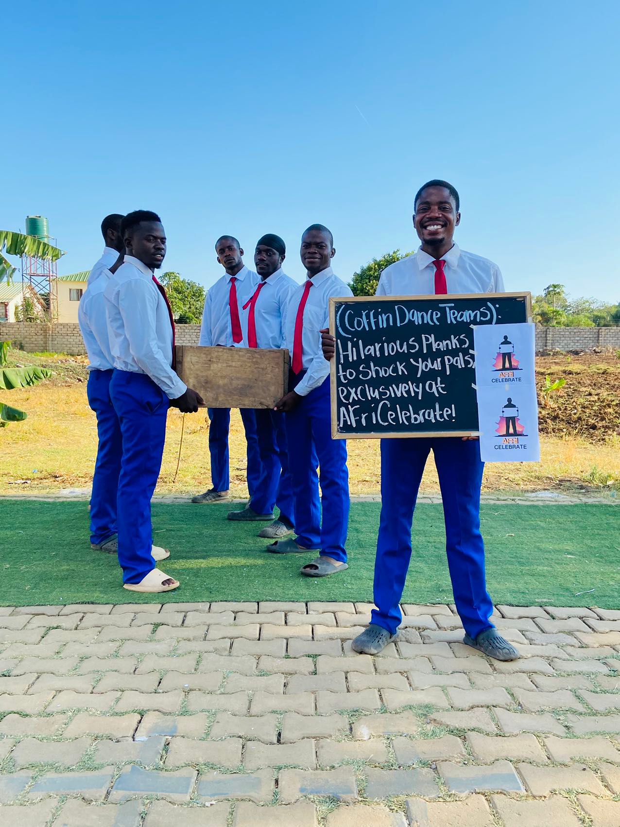Best Wishes From African Dance Personalized Video | Coffin Dance Teams